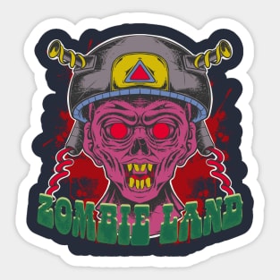 Ten Zombie Sticker